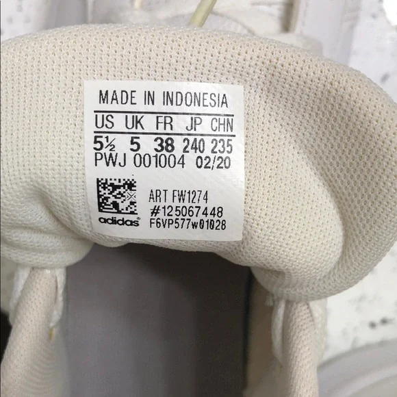 adidas Sneakers in White with Iridescent - Picture 8 of 16